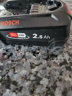 Bosch All 18v 2.5Ah batterij en oplader, Doe-het-zelf en Bouw, Ophalen of Verzenden, Nieuw