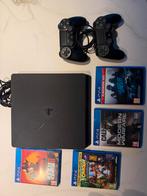 Sony PS4 met 2 controllers en 4 games, Games en Spelcomputers, Ophalen, Zo goed als nieuw, Met 2 controllers