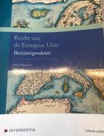 Recht van de Europese Unie - Basisjurisprudentie, Boeken, Hoger Onderwijs, Zo goed als nieuw, Intersentia, Verzenden