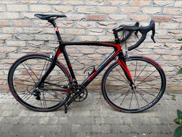 Eddy Merckx EMX 5 Full Carbon maat 56, Autres marques, 10 à 15 vitesses, Enlèvement, Utilisé