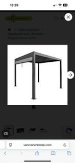 pergola 4x3x2.5m donker grijs aluminium, Tuin en Terras, Overkappingen, Ophalen, Nieuw, Tuinpaviljoen