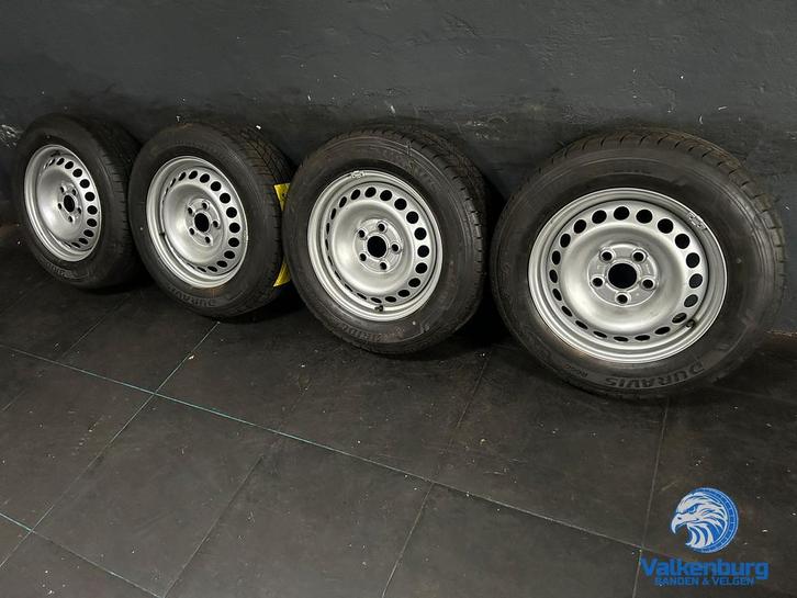 7-8mm! Originele VW Transporter T5 GP T6 T6.1 16 inch stalen, Auto-onderdelen, Banden en Velgen, Banden en Velgen, Zomerbanden