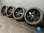 7mm! Porsche Cayenne Work Wheels LS-606 22 inch zwarte velge, Auto-onderdelen, Gebruikt, 285 mm, Banden en Velgen, Overige maten