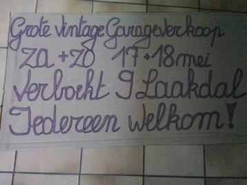 Mega Garageverkoop (Zéér uitgebreid!) Verboekt 9 Laakdal, Diversen, Ophalen, Zo goed als nieuw