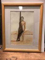 Tekening, Antiek en Kunst, Kunst | Schilderijen | Klassiek, Ophalen