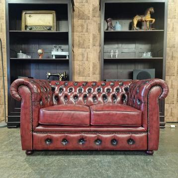 Chesterfield Creswell 2-zits - New Red beschikbaar voor biedingen