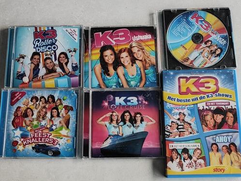 **vijf CD van K3 + 2  DVD gratis              *spotprijs 10€, Cd's en Dvd's, Dvd's | Kinderen en Jeugd, Gebruikt, Ophalen