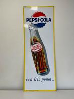 Ancien panneau d'affichage Pepsi Cola 1966, Collections, Marques & Objets publicitaires, Enlèvement ou Envoi, Panneau publicitaire