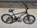 bmx freestyle stuntfiets zwart  20 inch 4 pegs, Ophalen, Gebruikt
