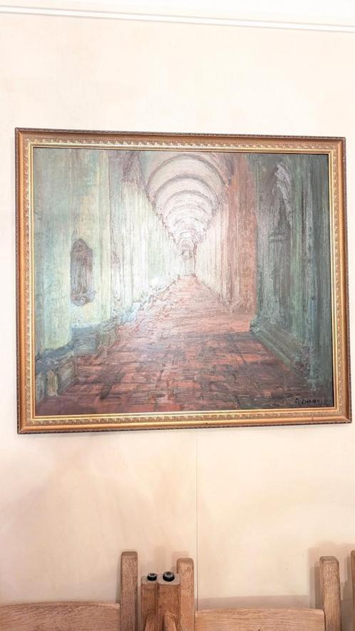 Wilfried Coeman schilderij, Antiek en Kunst, Kunst | Schilderijen | Abstract, Ophalen