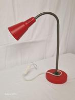 Vintage rode bureaulamp, Ophalen, Zo goed als nieuw