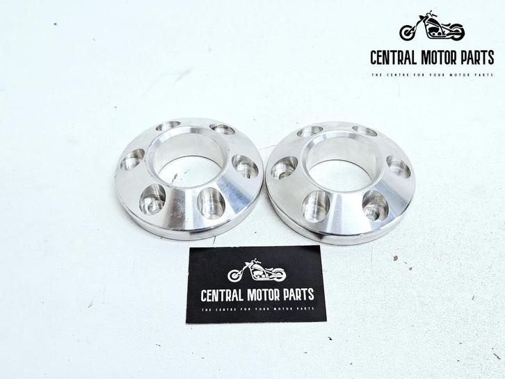 Gepolijste 4 inch End Caps Jekill and Hyde, Motoren, Onderdelen | Harley-Davidson, Gebruikt, Ophalen of Verzenden