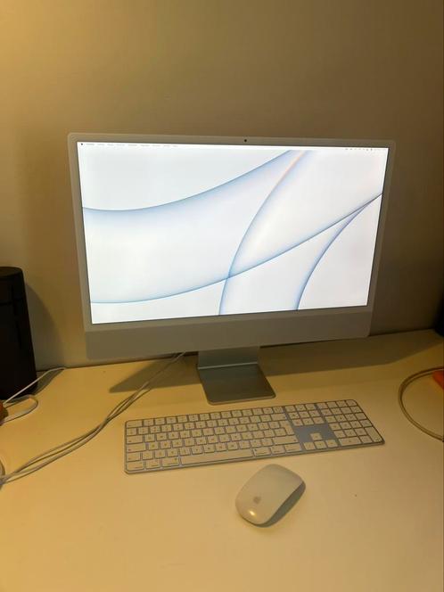 Amper gebruikt! 24‑inch iMac met 4.5K Retina-display, Computers en Software, Apple Desktops, Nieuw, iMac, SSD, 16 GB, Ophalen