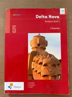 Delta Nova 5 - Analyse deel 1 - 4 lesuren, Boeken, Schoolboeken, ASO, Wiskunde A, Plantyn, Ophalen of Verzenden