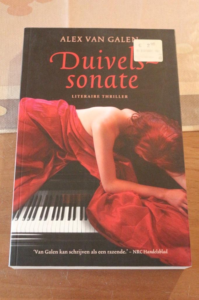 *Duivelssonate - Alex Van Galen, Boeken, Thrillers, Zo goed als nieuw, Nederland, Ophalen of Verzenden