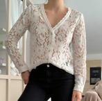 Easy clothes blouse dentelle t.S/M, Ophalen of Verzenden, Easy clothes, Wit, Zo goed als nieuw