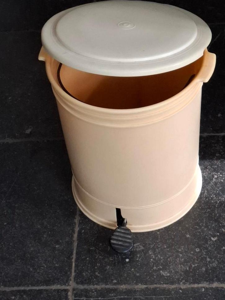 Poubelle à pédale vintage, Maison & Meubles, Accessoires pour la Maison | Autre, Utilisé, Enlèvement