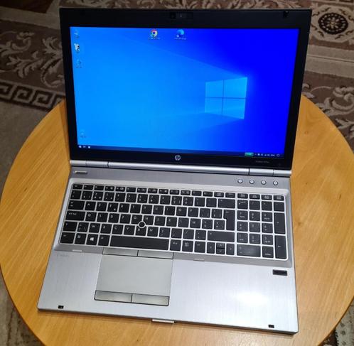 HP EliteBook. Intel Core i7., Computers en Software, Windows Laptops, Refurbished, 15 inch, SSD, 3 tot 4 Ghz, 8 GB, Azerty, Met videokaart