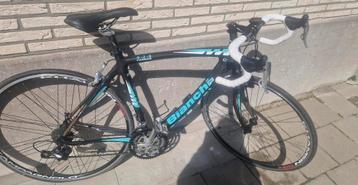 Vélo de route Bianchi Carbon/noir/Medium, Enlèvement, Comme neuf, Carbone, Hommes