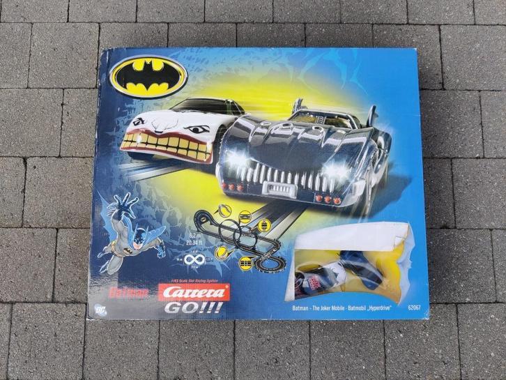 Batman Carrera GO Slotrace-baan, Kinderen en Baby's, Speelgoed | Racebanen, Gebruikt, Racebaan, Elektrisch, Carrera, Met looping