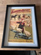 Oude reclame circus - barnum and bailey, Verzamelen, Posters, Ophalen of Verzenden, Zo goed als nieuw, Reclame