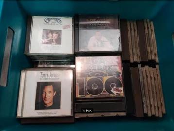 Groot lot CD's pop, rock, film, ambiance beschikbaar voor biedingen