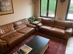 Leren sofa zitbanken te koop., Huis en Inrichting, Ophalen, Gebruikt, 150 tot 200 cm, 75 tot 100 cm