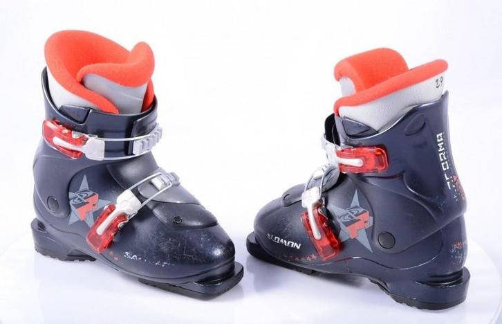 31 32 EU kinder skischoenen SALOMON PERFORMA T2, Sport en Fitness, Skiën en Langlaufen, Gebruikt, Schoenen, Ski, Salomon, Carve