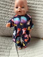 45. Babyborn: Nieuw blauw speelpakje met ballonnen, Kinderen en Baby's, Speelgoed | Poppen, Ophalen of Verzenden, Nieuw, Babypop