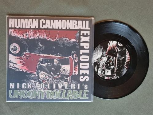 Nick Oliveri– Human Cannonball Explodes (Vinyl 7” QOTSA), CD & DVD, Vinyles | Hardrock & Metal, Enlèvement ou Envoi