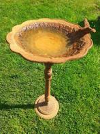 MAGNIFIQUE BAIN D'OISEAUX EN FONTE PATINEE, Enlèvement ou Envoi, Neuf