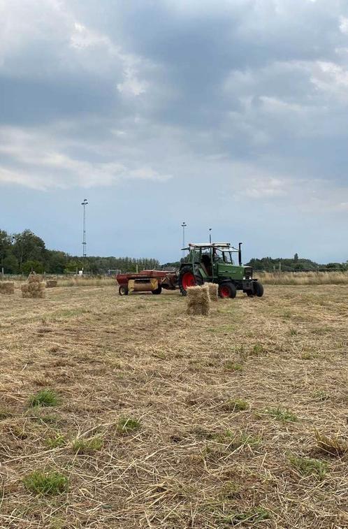 Persen van kleine balen  hooi en stro, Dieren en Toebehoren, Dierenvoeding, Ophalen of Verzenden