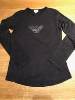 Armani junior blauw met glitters maat 12 jaar, Meisje, Ophalen of Verzenden, Zo goed als nieuw, Shirt of Longsleeve