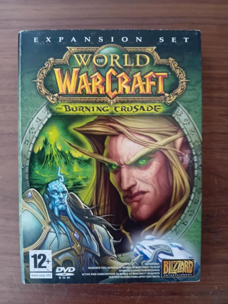 CD-Rom pour PC World of Warcraft The Burning Crusade, Consoles de jeu & Jeux vidéo, Jeux | PC, Utilisé, Enlèvement ou Envoi