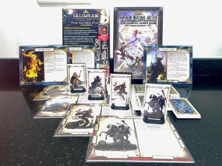 Te koop: Talisman – The Sacred Pool (4th Edition Expansion), Hobby en Vrije tijd, Gezelschapsspellen | Bordspellen, Zo goed als nieuw