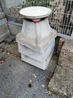 Betonnen schouwpot, Ophalen