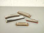 5 oude Hohner mondharmonica's, Muziek en Instrumenten, Blaasinstrumenten | Mondharmonica's, ., Ophalen of Verzenden, Zo goed als nieuw
