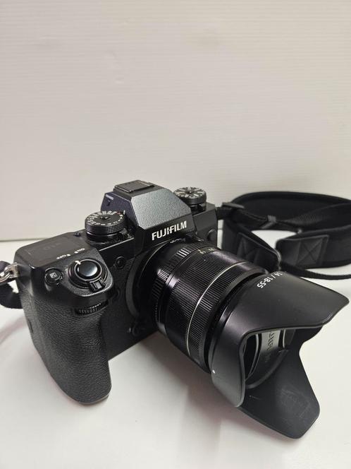 Fujifilm X-H1+ objectif + Power-grip + Sac, Audio, Tv en Foto, Fotocamera's Digitaal, Zo goed als nieuw, Ophalen