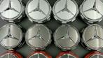 Mercedes Amg naafdoppen/centercaps/logo's Ø 75mm rood zwart, Auto-onderdelen, Overige Auto-onderdelen, Nieuw, Ophalen of Verzenden