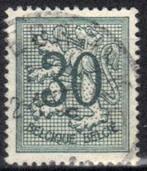 Belgie 1957 - Yvert/OBP 1027 - Cijfer op heraldieke lee (ST), Postzegels en Munten, Verzenden, Gestempeld, Gestempeld
