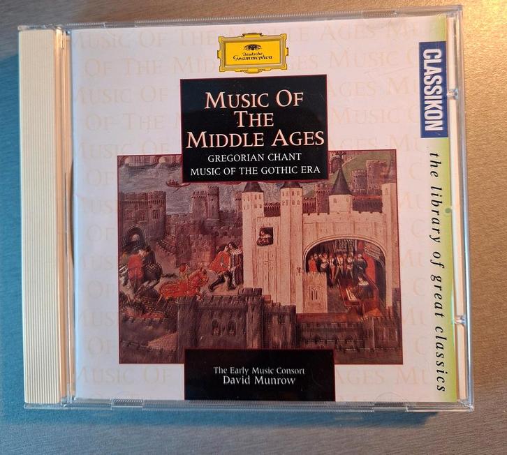 Cd. Music of the middle ages. (DG, Classikon)., Cd's en Dvd's, Cd's | Klassiek, Ophalen of Verzenden