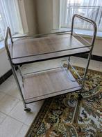 Vintage dranktrolley/serveerwagen, Ophalen, Zo goed als nieuw