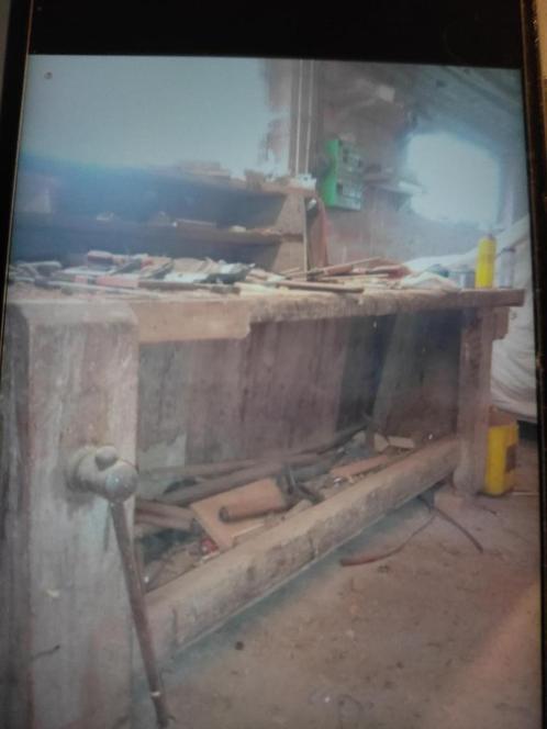 Antieke werkbank, Antiek en Kunst, Antiek | Gereedschap en Instrumenten, Ophalen
