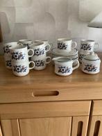 Alpine rose, vintage koffieservies, 12 stuks, Huis en Inrichting, Keuken | Servies, Ophalen of Verzenden