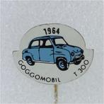 SP1370 Speldje 1964 Goggomobil T 300 blauw, Collections, Broches, Pins & Badges, Utilisé, Enlèvement ou Envoi