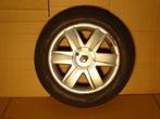 4 pneus été sur jantes Renault Mégane 2, Auto-onderdelen, Banden en Velgen, Ophalen, Gebruikt, 16 inch, Banden en Velgen