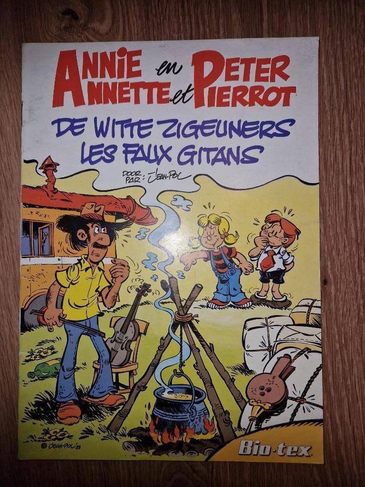 Annie en Peter de witte zigeuners, Boeken, Stripverhalen, Gelezen, Eén stripboek, Ophalen of Verzenden