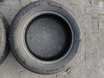 2x 215 60 17 banden  beschikbaar voor biedingen