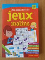 NEUF NIEUW Mon grand livre de jeux malins - Chantecler, Nieuw, Non-fictie, Ophalen of Verzenden