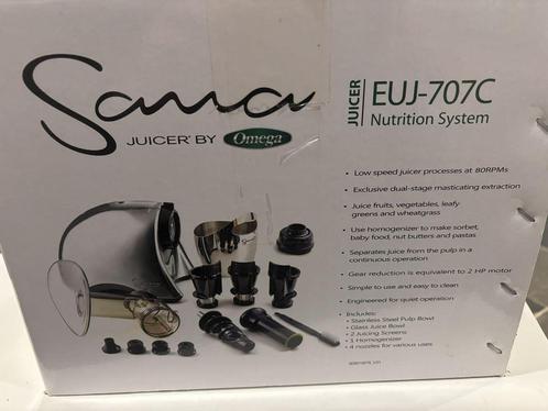 Extracteur de jus sana euj-707c Omega, Elektronische apparatuur, Juicers, Gebruikt, Ophalen